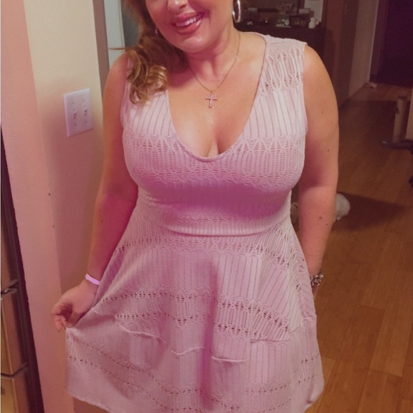 BCBGMaxAzria Blush Pink Mini Dress - Picture 7 of 10